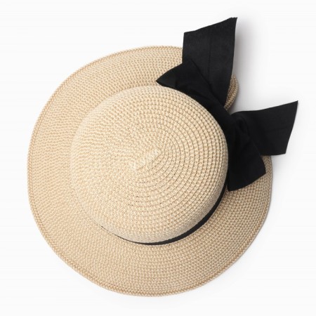 Women's hat minku, beige color, rr 58-1