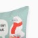 Case on the pillow Ethel "Meow X-Mas" 40*40 cm, 100 p/e, velor