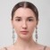 Hanging earrings with rhinestones "evening" flowering, white color in silver, 10.5 cm