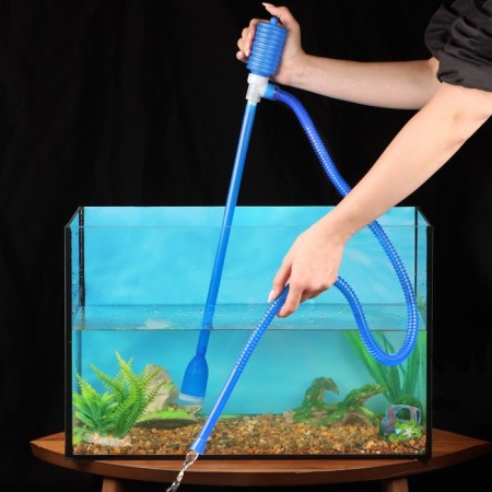 Siphon for the Aquarium "Piggon", with a filter net, 1.2 m