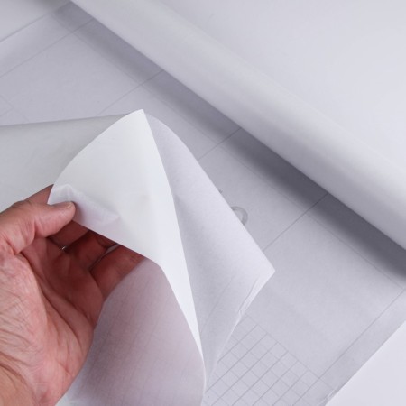 Self -adhesive white film 10m*45cm-2