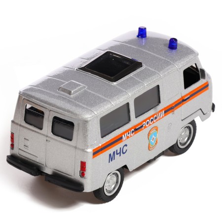 Metal machine “UAZ 3962. Special equipment”, inertia, 1; 32, light and sound effects, mix color-2