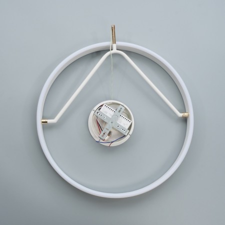 Salerno lamp "LED 60W 3000-6000K with a white-gold 50x50x100 cm-12
