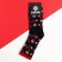 New Year's socks KAFTAN "Deer" Size 41-44 (27-29 cm), Blue color
