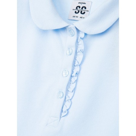 Футболка-поло для девочки, рост 152 см-6