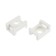 The site for the clamp "bison" reinforced PHS-U Belaya, 16 x 23 mm, nylon, 100 pcs.