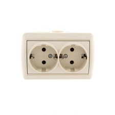 LEZARD 710-0300-127 NATA, OP, 2 sockets, IP20