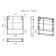 SPectrum 60, 60 x 65 x 12 cm wardrobe, with a closer