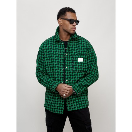 Male windbreaker, size 52, green color-4