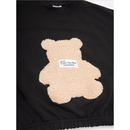 Children's suit Amarobaby Teddy, height 110 cm, black color-9