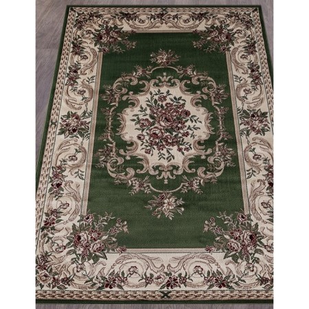 Rectangular carpet Merinos colizey, size 250x350 cm, color Green-1