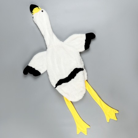 Skill of the soft toy "Flamingo", 160 cm, white color-1