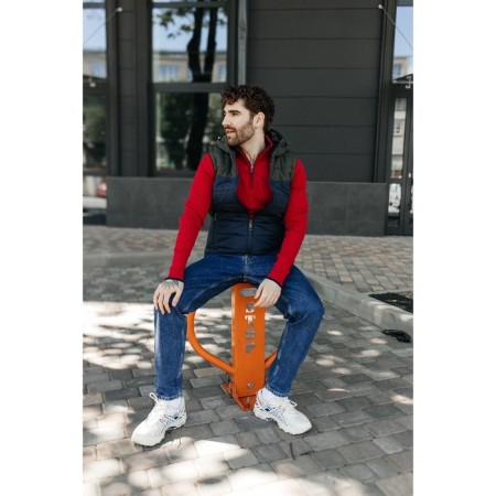 Male ise vest, size 48, blue color, khaki-9