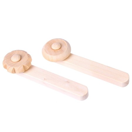 Wooden set of sculpting tools, 12 pcs., 19 × 6.5 × 7.5 cm-4