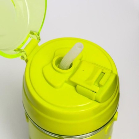 Children's stroke with silicone tube "Sun", 250 ml., With handles, color mix-1