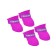 Rubber pijon boots, set 4 pcs., Rr. M (sole 5 x 4 cm), purple