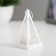 Spinker "Pyramid" LED 1W 3xlr1103 White 4.5x8x12.5cm Risalux
