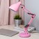 E27 desktop lamp, with the base pink