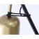 Floor lamp with a switch on the wire Ambrella Light, Traditional, TR97125, 2HE27, Color Gold, Black