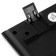 The keyboard set and the mouse Smartbuy One 114282, wire, membranes, 2400 dpi, USB, black