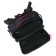 School backpack 38 x 30 x 16 cm, ergonomic back, stavia "cat", black
