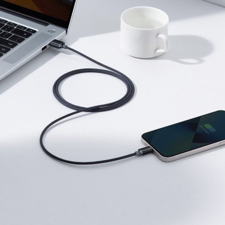 Baseus cable, Lightning - USB, 2.4 A, 1.2 m, black-6