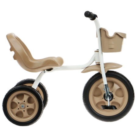 Trike 4 three -haired bicycle, beige color-1