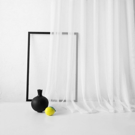Tulle "grick", size 300x270 cm, white color-1