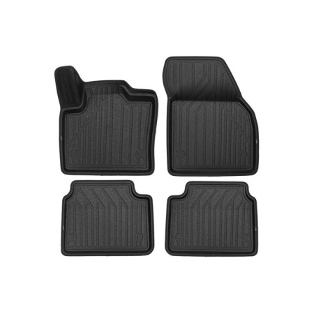 3D mats in the salon for Land Rover Discovery Sport 2019- SUV, 4 pcs, black color