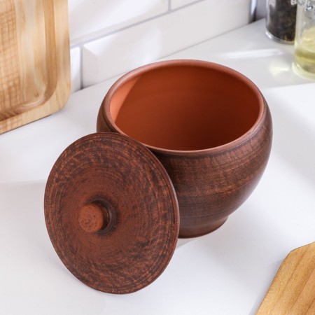 A hot pot "smooth" 0.55 l., 10x12x12 cm-1