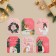 Schildik for a gift “Everything will come true!”, A set of 6 pieces, stylish girls, 16 x 24 cm, New Year
