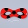 Rubber band “Happy Birthday!” Mask, 6 pieces in a set