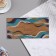 The envelope for money "Happiness and harmony!" craft, embossing, turquoise tone, 17x8 cm