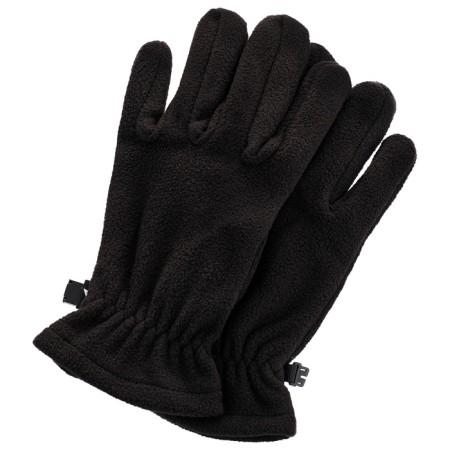 Gloves fleece, black color, s-m size-5