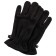 Gloves fleece, black color, s-m size
