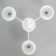 Lyana chandelier 3he27 40w is white 55x55x36 cm Bayerlux