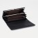 Women's wallet on magnets, black color