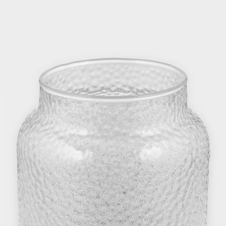 Glass Bank for bulk products with a Winnie wooden cover, 600 ml, 9 × 12 cm-3