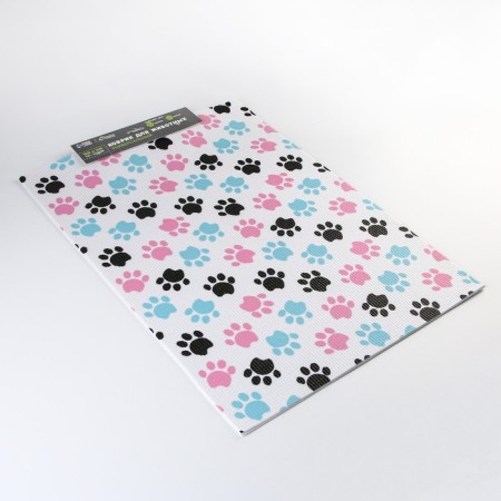 Rug for a bowl “dark paws”, 52x38x0.3cm-5