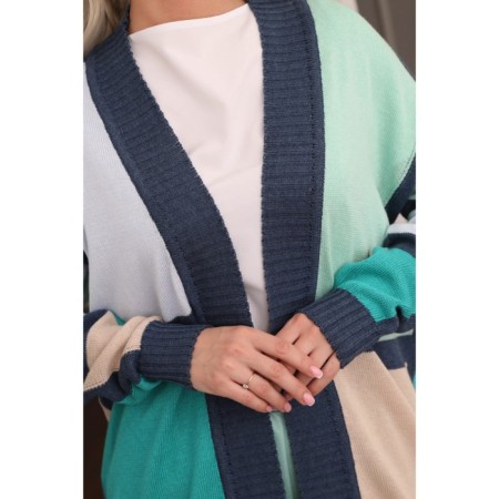 Cardigan female, size 50, mint color-6