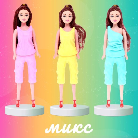 Model-model "Anna" in a plastic suit, mix-5