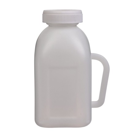 Bottle 1 liter for drinking calves, with a handle-1