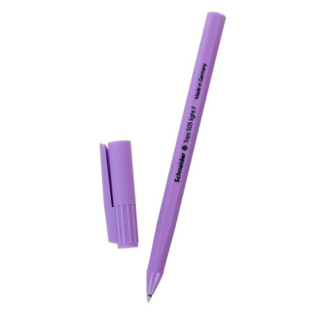 Ballic handle Schneider Tops 505 F, node 0.8 mm, blue ink, case pastel mix-8