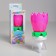 Candle for the cake musical "Tulip", spinning, pink, 14.5 × 6 cm