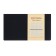 Planing undated 95x170 mm, 64 sheets, integral cover, artificial leather, software, lies, tinted block 70g/m2, black