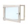 Window, 50 × 70cm, double glass of linden
