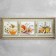 Carty clock, series: kitchen, "Honey Fantasy", 35 x 100 cm