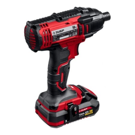Pintovert shock bison, battery, 18 V, 1/4 ", 2800 rpm, 3600 beats/min, 2x2 ah, 250 nm-1