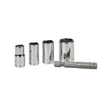 A set of end heads+adapter KWB, 50 mm, adapter 1/4 