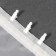 Close for curtains, 35 × 20 × 10 mm, 10 pcs, white color